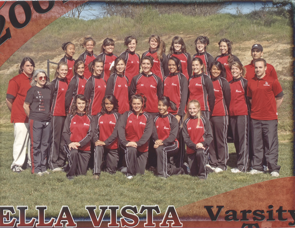 2009 Bella Vista Track and Field Varsity Girls Team Photo